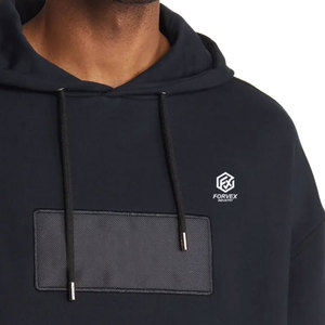 Sudaderas Extra Grandes de Invierno para Hombre, Estilo Moderno, con Textura de Felpa Gruesa, Corte Holgado, Ecológicas, para Moda Urbana - Product Image 5