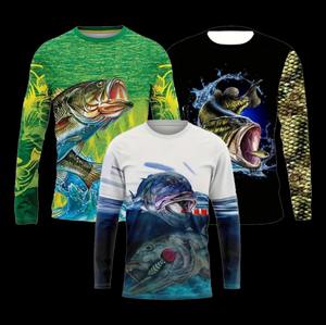 Camisas de Pesca para Hombre, Secado Rápido, Impresión por Sublimación, Logotipo Personalizado, Protección Solar UPF 50, Impermeables, Transpirables, para Exteriores, Nueva Colección - Product Image 6