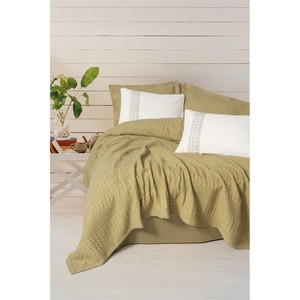 Aura Cotton Box <b>Single</b> Set Mustard Pebble for Home Use - Product Image 1