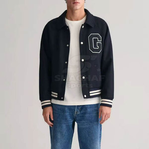 <b>Letterman</b> <b>Jacket</b> Casual Trendy Style Warm <b>Jacket</b> Soft Fabric Comfortable Winter <b>Jacket</b> - Product Image 3