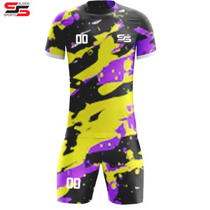Sublimación personalizada ropa de fútbol 100 poliéster transpirable fútbol portero uniforme entrenamiento manga larga uniforme de fútbol - Product Image 3