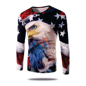 T-shirt décontracté pour homme de haute qualité, avec logo personnalisé imprimé, anti-plis, respirant, écologique, en matière souple 180g - Product Image 1