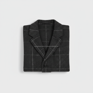 Abrigo de Lana a Cuadros Personalizado para Hombre, Fabricante de Chaquetas de Invierno OEM y de Marca Privada - Product Image 6