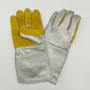 Gants aluminisés haute température, résistants à la chaleur, pour la soudure, la lutte contre l'incendie, la sécurité au travail, protection thermique industrielle - Product Image 1