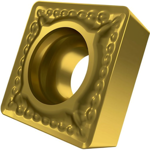 Inserto de Broca ISO SCET 060204-SDD8330 con Recubrimiento PVD Dorado, D.2.9mm, Paquete de 10, Herramienta de Torneado Indexable - Product Image 2