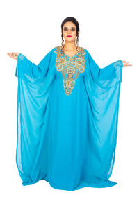 <span class=keywords><strong>Cyan</strong></span>/firozi đám cưới farasha - Product Image 3