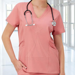 Ensemble de blouses médicales d'hôpital, vêtements de travail pour infirmières, vêtements professionnels confortables et durables, blouses d'hôpital pour infirmières - Product Image 4