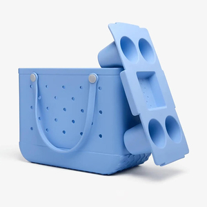 Porte-gobelets et organiseur d'insertion pour sac fourre-tout EVA, étanche, grand porte-boissons pour sac de plage, piscine et voyage - Product Image 5