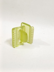 เข็มขัดเรซินทรงสี่เหลี่ยมทำด้วยมือตัวยึดตะขอที่มีสีสันสวยงามทันสมัยสำหรับตกแต่งเสื้อผ้ากระเป๋าเสื้อโค้ทแบบทำมือ - Product Image 3