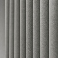 Panneau acoustique en PET moulé en 3D Kuswave |   Panneau acoustique intégré 3D en fibre de polyester, feutre acoustique thermoformé 2400x1200
