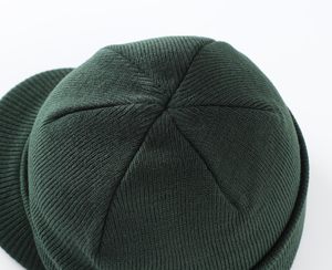 Gorro de Invierno para Hombre Bright Royal con Borde, Gorro de Punto Doble Cálido y Transpirable, Personalizable, para Exteriores, OEM - Product Image 3