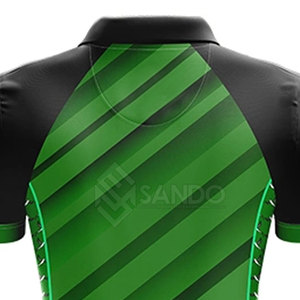 Venta al por mayor 100% algodón de punto Golf para Polos Sublimación de calidad superior Mejor material Contraste de color para camiseta de polo - Product Image 6