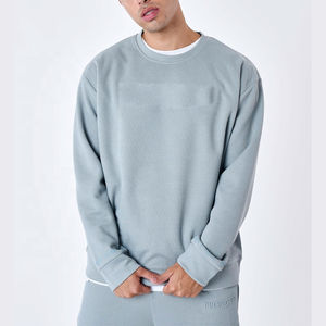 Conjunto Deportivo Personalizado de Alta Calidad, Tejido de Punto con Hombros Caídos, Estilo Básico, Cuello Redondo, Algodón y Elastano, para Hombre - Product Image 2