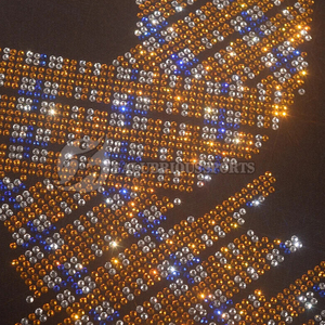 Venta al por mayor Rhinestone camiseta hombres 100% algodón cuello redondo logotipo personalizado diseño Rhinestone camiseta - Product Image 3