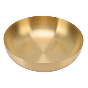 Bols de service en laiton élégants avec des motifs vintage fabriqués à la main, idéaux pour ajouter une touche de luxe aux tables à manger et aux cuisines - Product Image 2