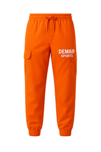 กางเกงคาร์โก้6กระเป๋ากันน้ำผ้าสแปนเด็กซ์สีล้วนแบบเรียบผ้าโพลีเอสเตอร์ออกแบบมาสำหรับการเล่นกีฬาแบบมืออาชีพ - Product Image 2