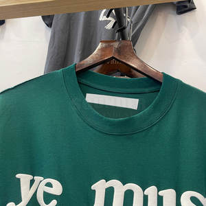 เสื้อยืดวินเทจมีน้ำหนักเบาสำหรับผู้ชายเสื้อยืดวินเทจแบบลำลองกันหนาวแบบสั้น - Product Image 2