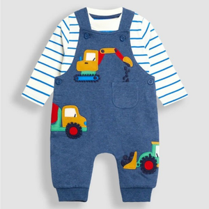 Mameluco de algodón para niña, suave, transpirable, respetuoso con el medio ambiente, ropa infantil, suministro al por mayor a granel OEM - Product Image 2