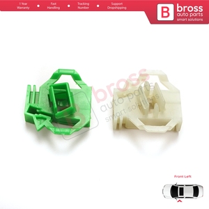 Clips de réparation de lève-vitre BWR35+BWR62 avant gauche pour Polo Classic 6V Caddy MK2 Cordoba MK1 Ibiza MK2 Inca Octavia MK1 1U 6K4 - Product Image 5