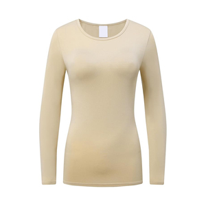 Vêtements de fitness personnalisés pour femmes Chemise de compression à manches longues en tissu hautement élastique Vêtements de sport à séchage rapide pour la salle de sport et le fitness - Product Image 1