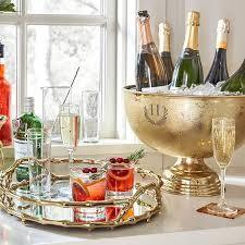 Stainless Steel Rose Gold Metal <b>Mirror</b> Serving <b>Tray</b> Eco-Friendly Customized Size for Hotel Ware and Wedding Party Decorative - Product Image 5