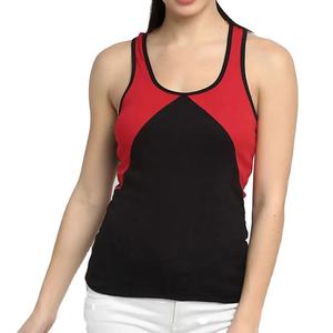 เสื้อกล้ามออกกำลังกายไซส์ใหญ่ สีพื้น ผ้าระบายอากาศ ผ้าฝ้าย/ใยไผ่ เสื้อยืดลำลอง - Product Image 1