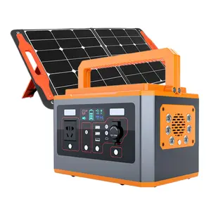 Nhà máy OEM ODM năng lượng mặt trời Pin Hệ thống lưu trữ sao lưu pin lithium nhà năng lượng lưu trữ Cung cấp 500wh nhà máy điện