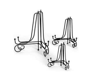 Support de Présentation Moderne en Métal pour Assiettes, Présentoir de Cuisine, Support de Rangement pour Assiettes en Métal, Fournisseur en Gros - Product Image 5