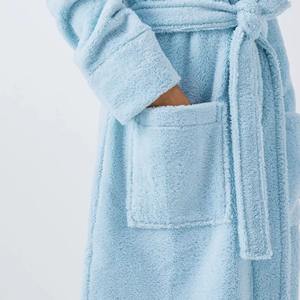 ชุดคลุมยาวระดับเข่าสำหรับผู้หญิงไซส์พลัส ผ้าวาฟเฟิลเนื้อนุ่ม ระบายอากาศได้ดี ซึมซับน้ำได้ดี ผลิตจากผ้าฝ้ายคุณภาพสูง 100% ดีไซน์เซ็กซี่สไตล์วินเทจ พร้อมเชือกผูก - Product Image 3