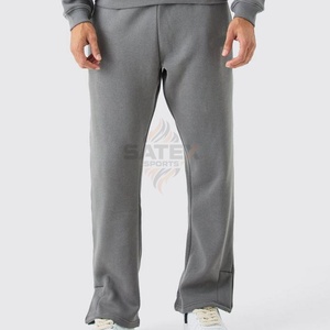 Survêtement Homme Léger en Polaire 2 Pièces Personnalisé à Capuche pour Jogging Décontracté, Couleur Unie, Respirant, Grande Taille, Hiver - Product Image 4