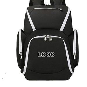 Sac à dos de sport de luxe durable pour équipe de baseball, football, école et voyage, en polyester/nylon, capacité 20-35L, BB-0018B - Product Image 3