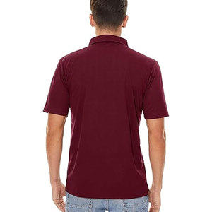 Camisas de Manga Corta para Hombre, Tejido Sólido Antiarrugas, Corte Regular, 100% Algodón, Camisetas Polo - Product Image 5