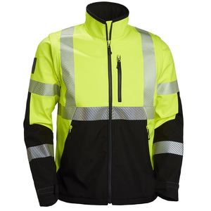 Veste de sécurité réfléchissante haute visibilité ANSI classe 2 étanche LED Flash Logo personnalisé vêtements de travail d'hiver pour hommes - Product Image 2