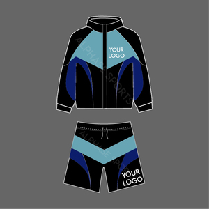 ชุดกันลมผ้าไนลอนระบายอากาศสำหรับผู้ชายชุดสตรีทแบบซิปเต็มตัวสำหรับฤดูหนาวชุดสั้น2026พิมพ์ลายออกแบบได้ตามต้องการ - Product Image 1