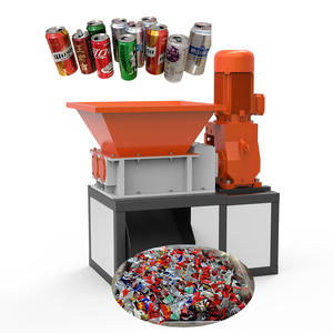 Industrial Recycling Waste Plastic <b>Shredder</b> Single/Double Shaft <b>Shredder</b> PE <b>Shredder</b> Machine - Product Image 1