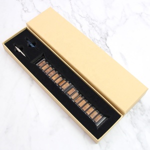 Correa de Lujo de Madera de Koa y Acero Inoxidable para Reloj <span class=keywords><strong>Apple</strong></span> IWatch Series Ultra <span class=keywords><strong>3</strong></span> 1-11 <span class=keywords><strong>38</strong></span>/40/41/42/44/45/46/49mm - Product Image 3