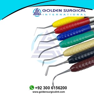 Kit de restauración de relleno de resina compuesta estética, mango de silicona, herramientas de odontología, espátula, juego Dental, instrumentos quirúrgicos - Product Image 5