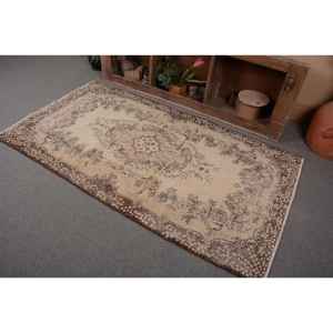 พรมขนสัตว์สีเบจสีน้ำตาลคลาสสิกขนาด3.7x6.9ฟุตทรงสี่เหลี่ยมผืนผ้าสำหรับห้องนั่งเล่นข้างเตียง4เมตรสำหรับวัยรุ่น - Product Image 3