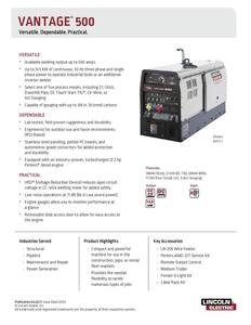 เครื่องเชื่อมแก๊สเลส Vantage 400 รุ่นใหม่ สำหรับเชื่อมสแตนเลสขนาด 0.8 มม. - Product Image 6