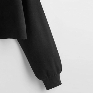 Sudadera Deportiva Holgada con Capucha para Mujer, Invierno, 100% Algodón Orgánico, Felpa, para Entrenamiento, Fitness, Ropa Urbana - Product Image 5