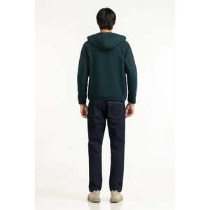 Veste à capuche zippée décontractée MN-HDZ-WS25-005, coupe régulière, taille XS, haute qualité, résistante à l'eau, motif brodé, automne - Product Image 5