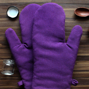 Premium Quality Cotton Double <b>Oven</b> <b>Mitts</b>, Extra-Long Customized Design Heat resistant <b>Oven</b> <b>Mitts</b> - Product Image 1