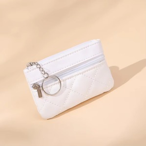 Nueva llegada de gran capacidad monedero moda mujer llavero personalizado multicolor cremallera abierta tarjeta dinero clip bolsa gran oferta cartera - Product Image 2