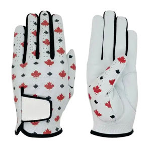 Gants de golf respirants de haute qualité Offre Spéciale pour hommes 100% vente en gros de cuir véritable Cabretta avec logo personnalisé pour le sport - Product Image 1