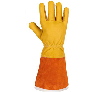 Nuevo 2025 Guantes de trabajo de cuero de vaca más vendidos Guantes DE SEGURIDAD Guantes de soldadura - Product Image 6