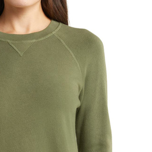 Chándal de algodón 100% para mujer, conjunto de sudaderas lisas de la mejor calidad, conjunto de sudadera y Jogger personalizado a la venta - Product Image 5