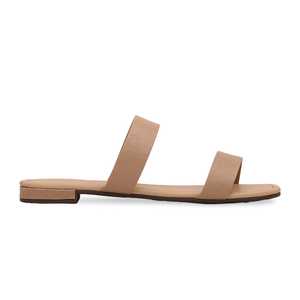 Sandalias formales de tacón beige FR8096 Slipper - Product Image 3