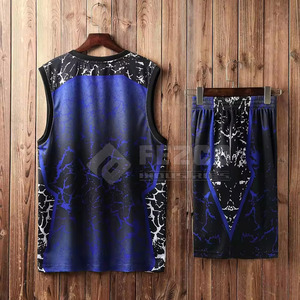 Dernier design, uniforme de basket-ball sur mesure, respirant, grande taille, haute qualité, 100% polyester, service OEM - Product Image 6