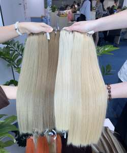 Extensions de cheveux russes trame de cheveux humains doublement étirés extensions de cheveux humains doublement étirés - Product Image 2