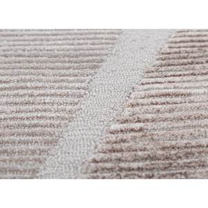 Abstract Pattern <b>Hand</b> <b>Tufted</b> Wool & Viscose <b>Rugs</b> Grey & Black 'Pathways' for Home Decor-Tnq-1397 - Product Image 3